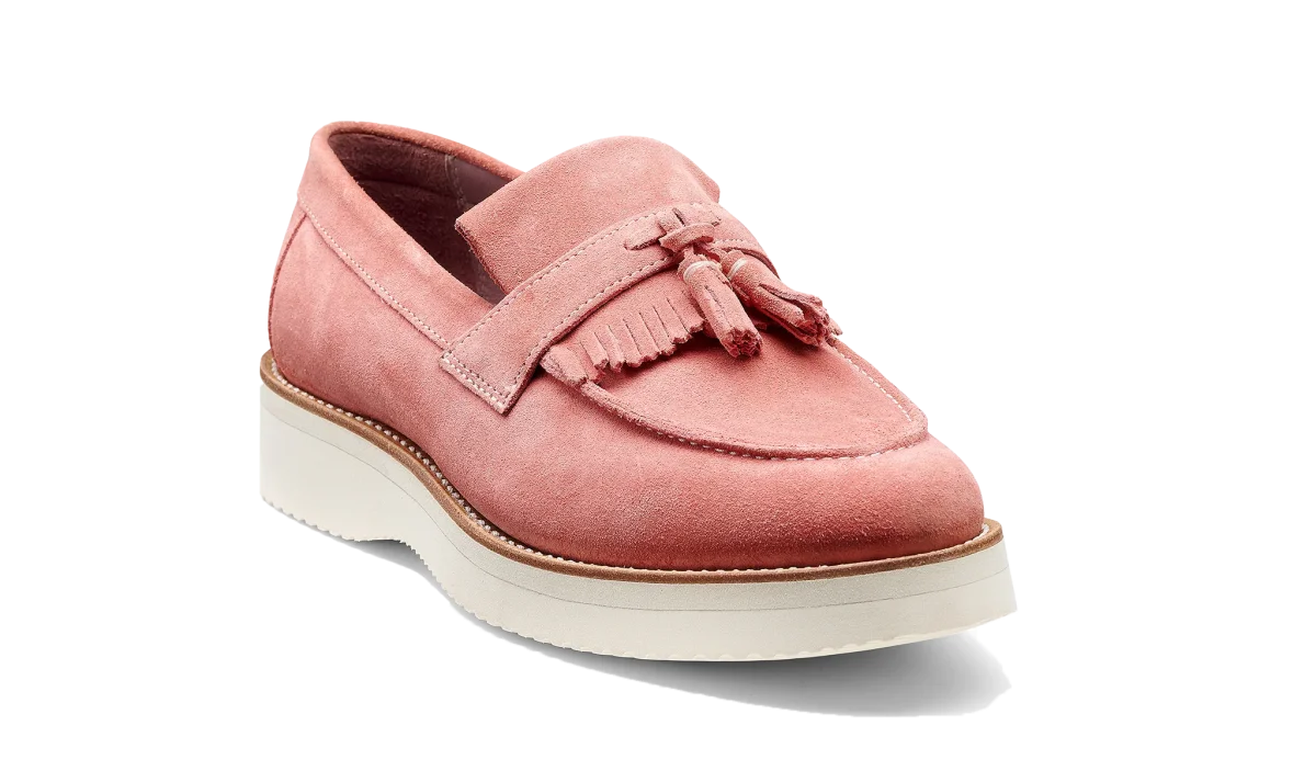 Abbie – Pink Suede