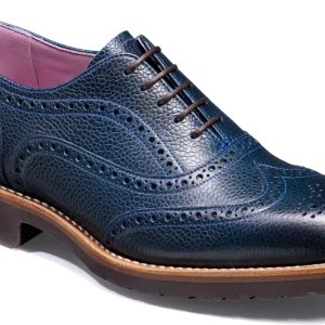 Bonnie - Navy Grain (Sample)
