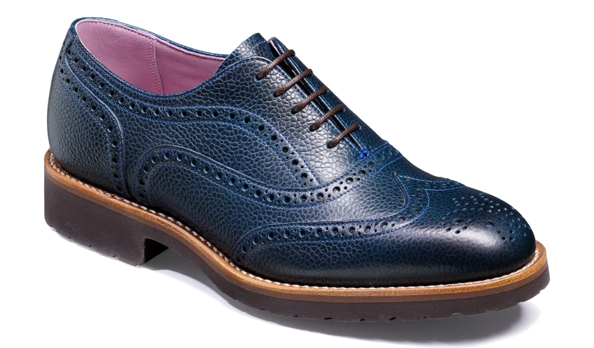 Bonnie – Navy Grain (Sample)