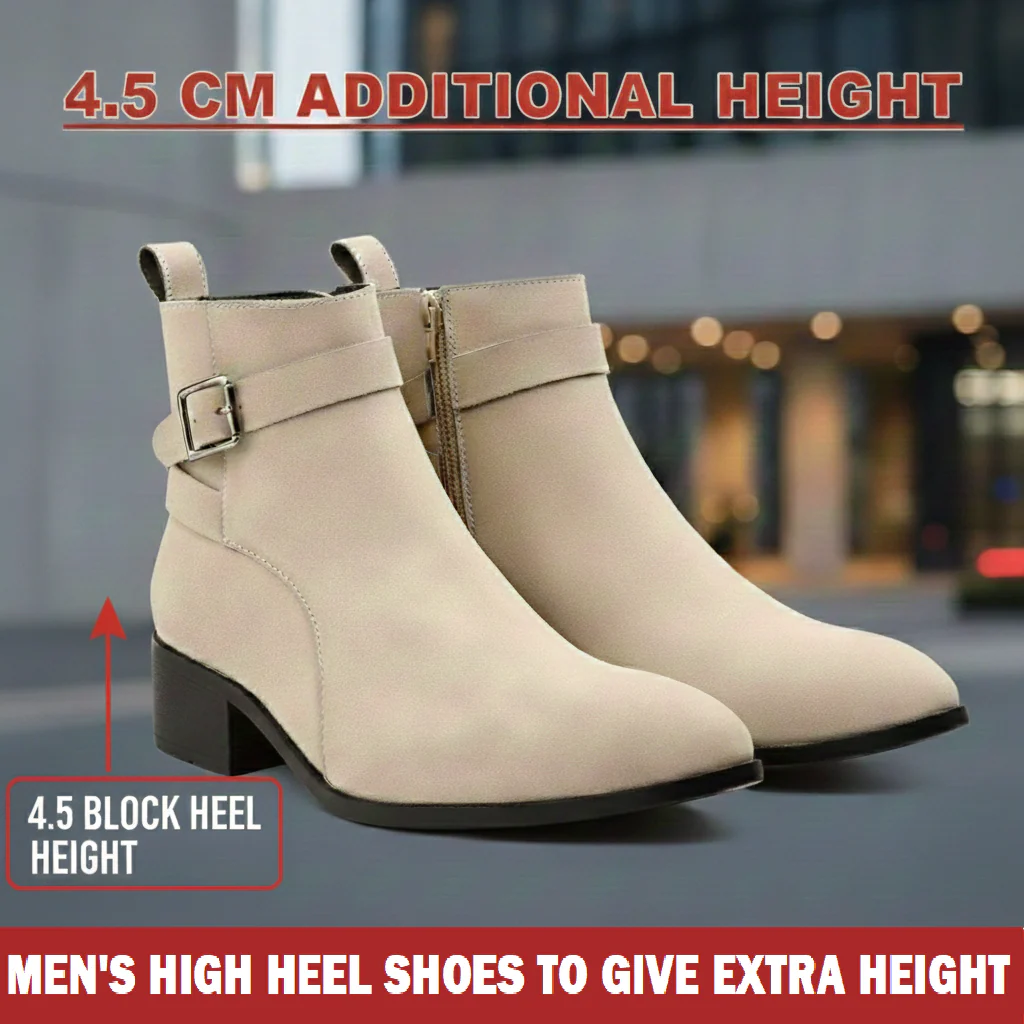 Men’s 4.5 CM Height Increase Boots